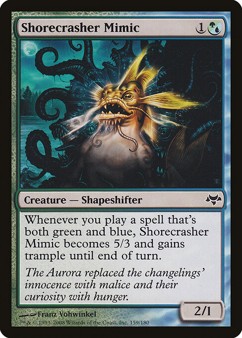 Shorecrasher Mimic - Eventide Magic card