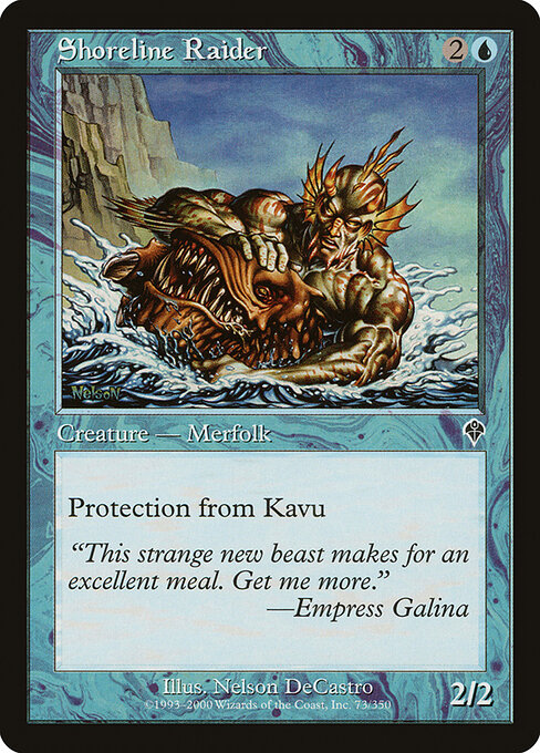 Shoreline Raider - Invasion Magic card