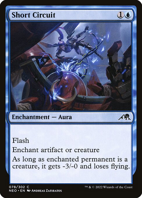 Short Circuit - Kamigawa: Neon Dynasty Magic card