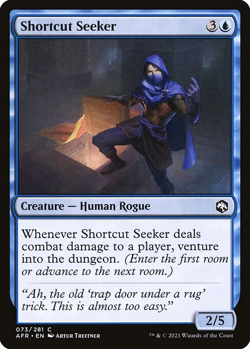 Shortcut Seeker - Adventures in the Forgotten Realms Magic card