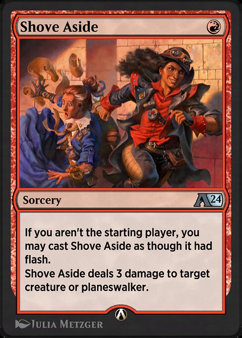 Shove Aside - Alchemy: Murders at Karlov Manor  Magic card