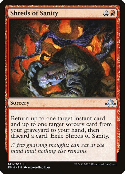 Shreds of Sanity - Eldritch Moon Magic card