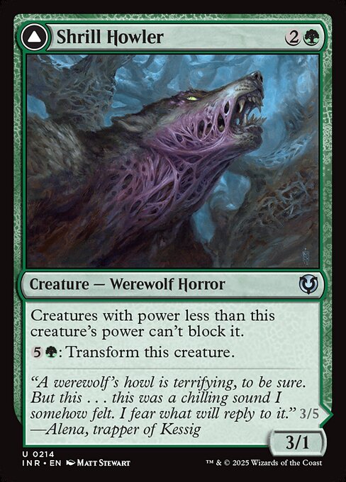 Shrill Howler // Howling Chorus - Innistrad Remastered Magic card