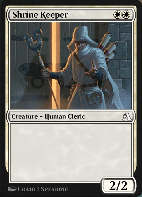 Shrine Keeper - Arena New Player Experience Cards Magic card