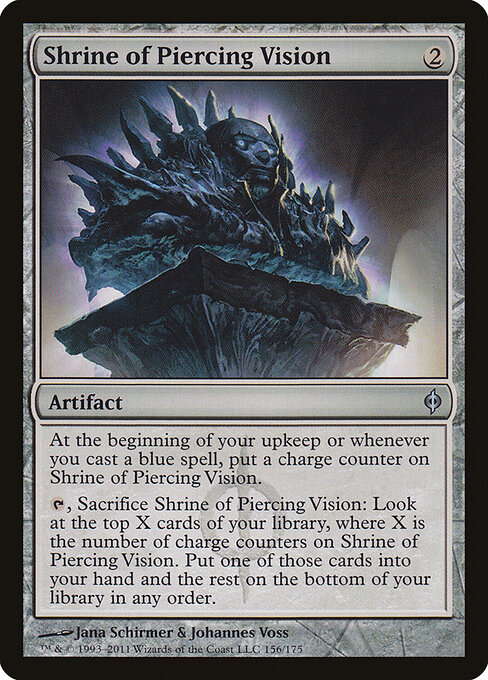 Shrine of Piercing Vision - New Phyrexia Magic card