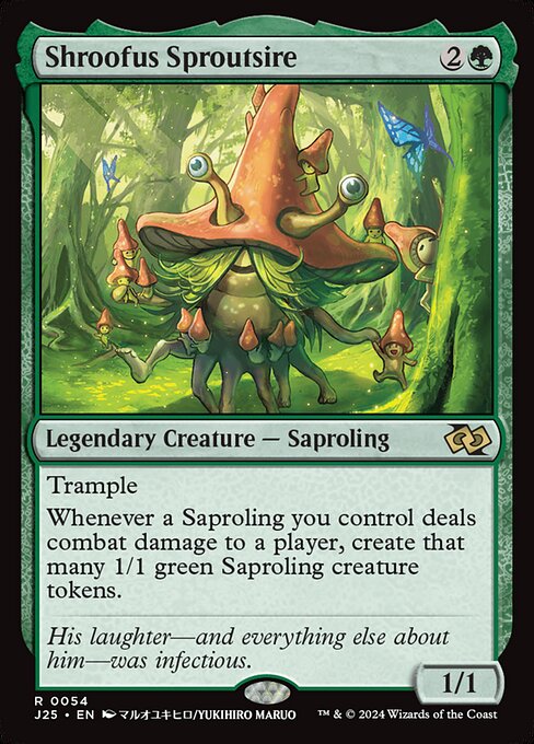 Shroofus Sproutsire - Foundations Jumpstart Magic card