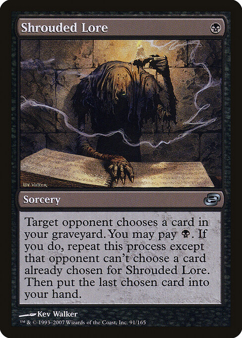 Shrouded Lore - Planar Chaos Magic card