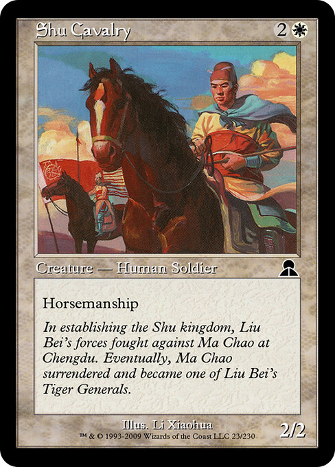 Shu Cavalry - Masters Edition III Magic card