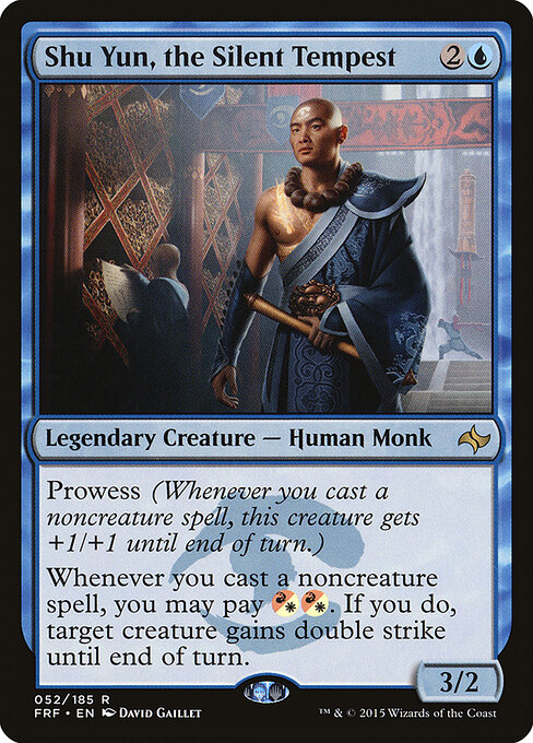Shu Yun, the Silent Tempest - Fate Reforged Magic card