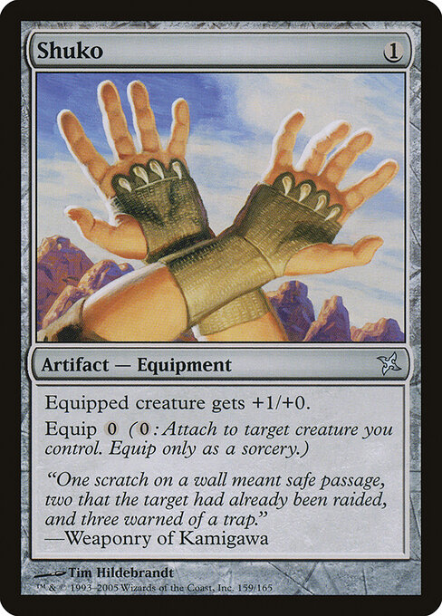 Shuko - Betrayers of Kamigawa Magic card