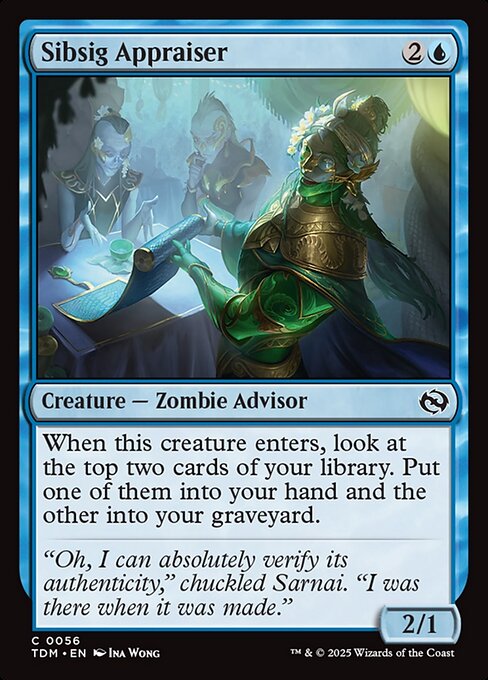 Sibsig Appraiser - Tarkir: Dragonstorm Magic card