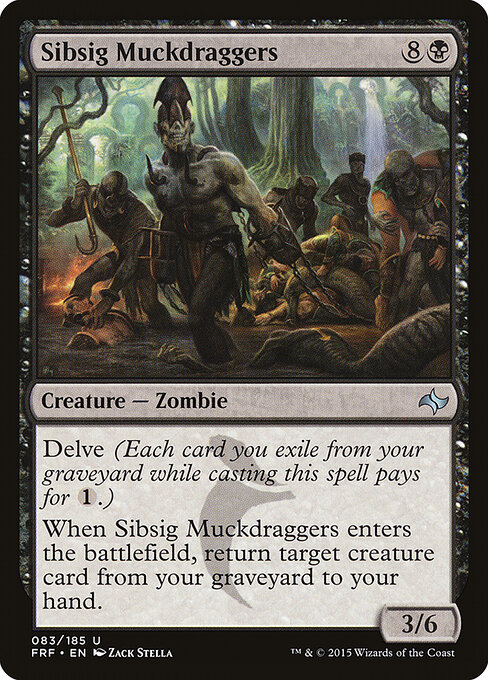 Sibsig Muckdraggers - Fate Reforged Magic card