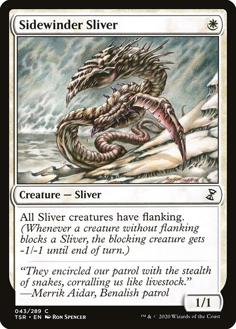 Sidewinder Sliver - Time Spiral Remastered Magic card