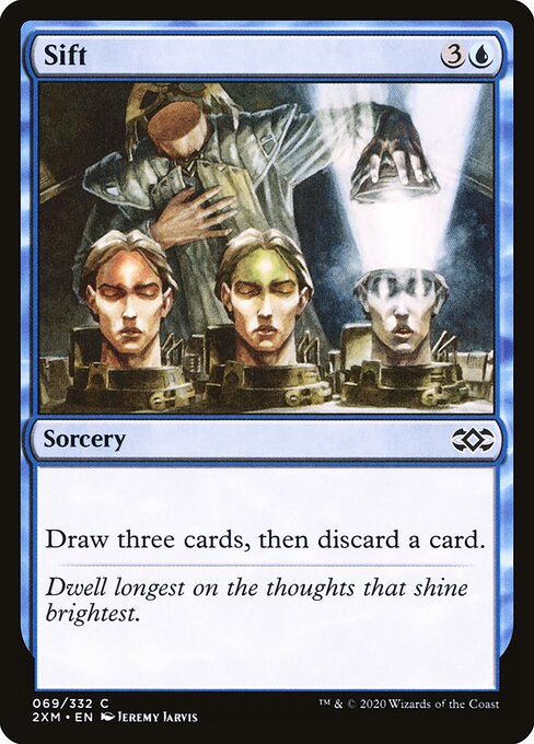Sift - Double Masters Magic card