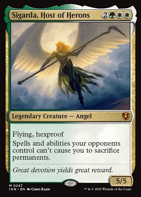 Sigarda, Host of Herons - Innistrad Remastered Magic card