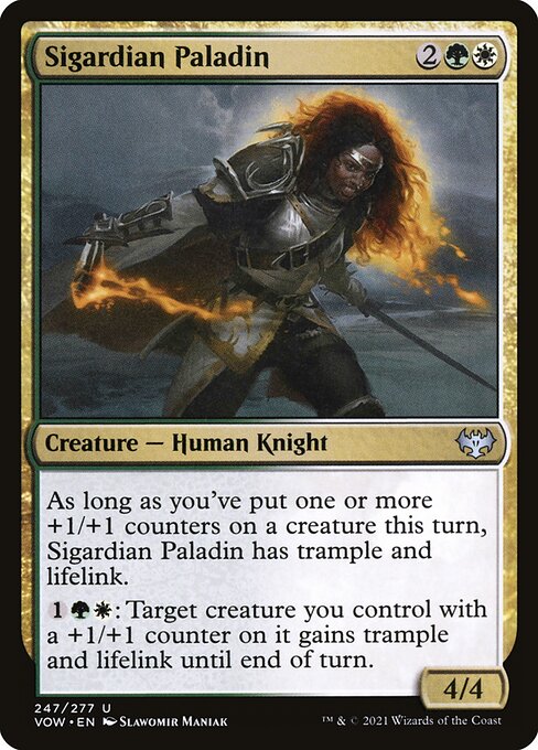 Sigardian Paladin - Innistrad: Crimson Vow Magic card