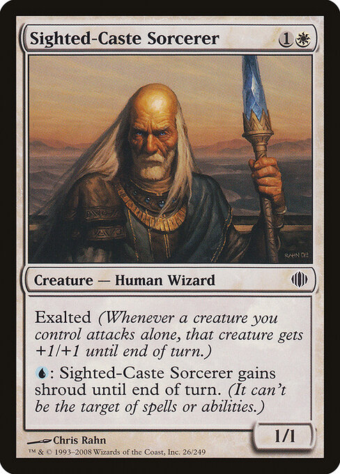 Sighted-Caste Sorcerer - Shards of Alara Magic card