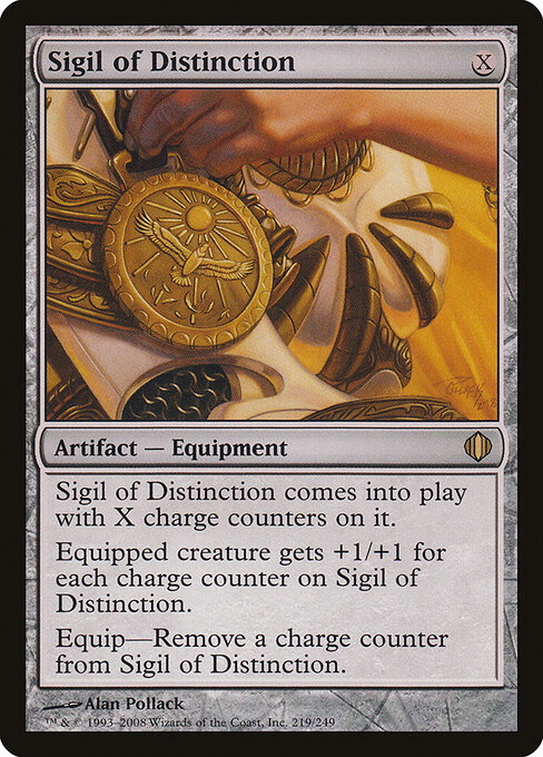 Sigil of Distinction - Shards of Alara Magic card