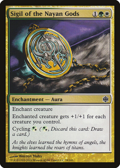 Sigil of the Nayan Gods - Alara Reborn Magic card