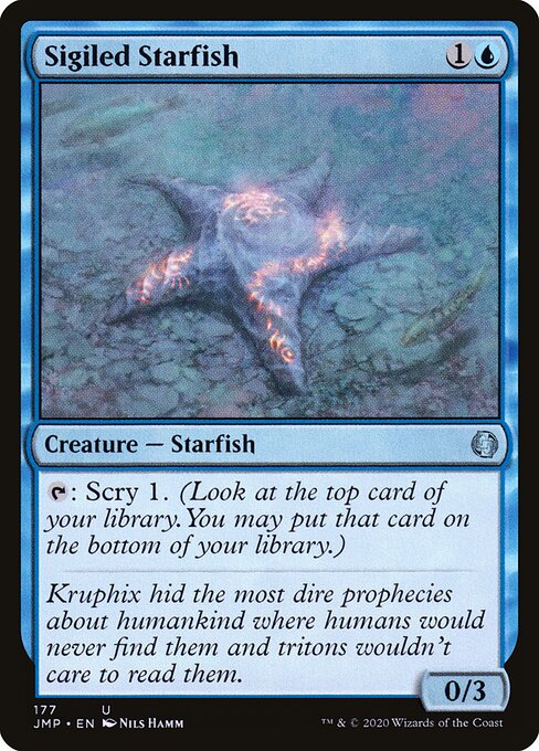 Sigiled Starfish - Jumpstart Magic card