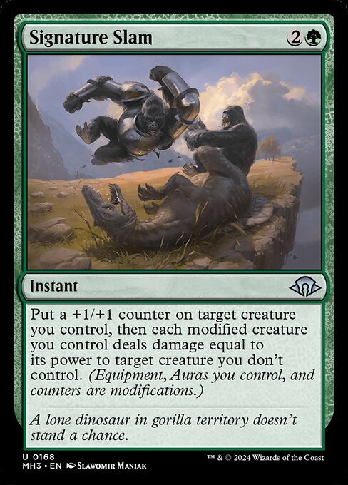 Signature Slam - Modern Horizons 3 Magic card