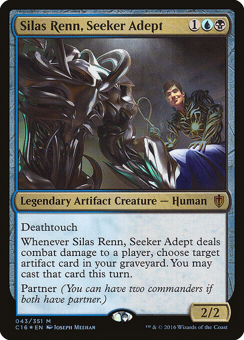 Silas Renn, Seeker Adept - Commander 2016 Magic card