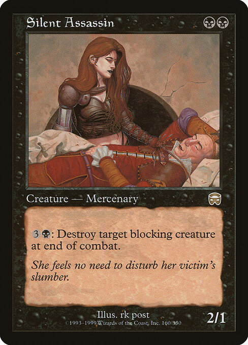 Silent Assassin - Mercadian Masques Magic card