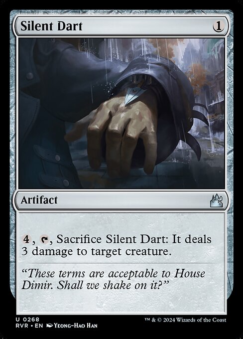 Silent Dart - Ravnica Remastered Magic card