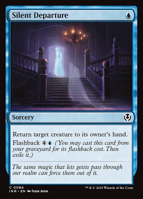 Silent Departure - Innistrad Remastered Magic card
