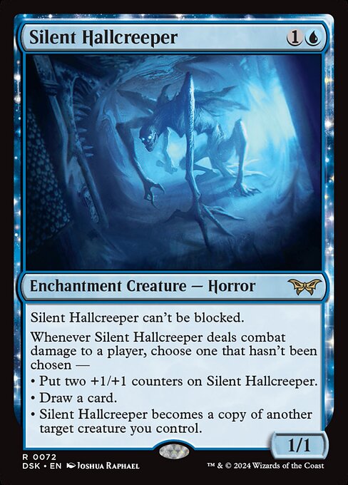 Silent Hallcreeper - Duskmourn: House of Horror Magic card