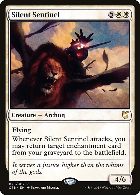 Silent Sentinel - Commander 2018 Magic card