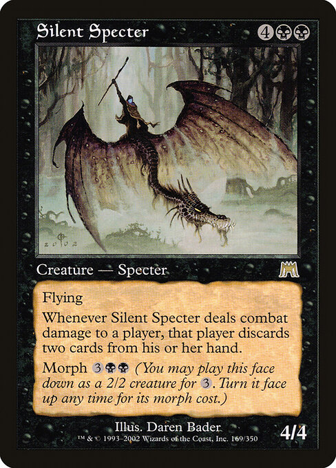 Silent Specter - Onslaught Magic card