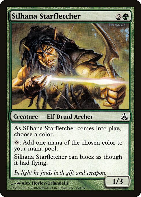 Silhana Starfletcher - Guildpact Magic card