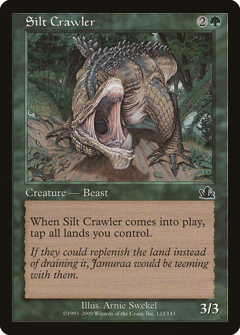 Silt Crawler - Prophecy Magic card