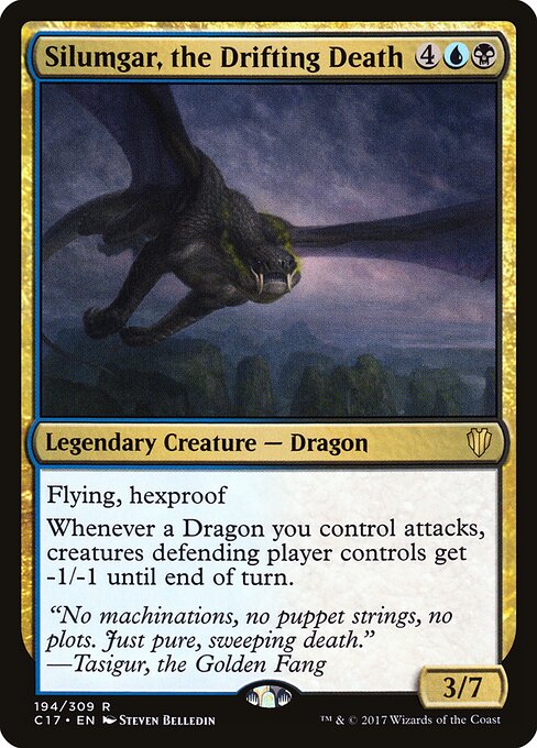 Silumgar, the Drifting Death - Commander 2017 Magic card