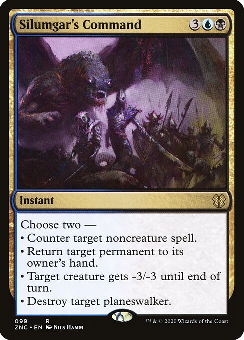 Silumgar's Command - Zendikar Rising Commander Magic card