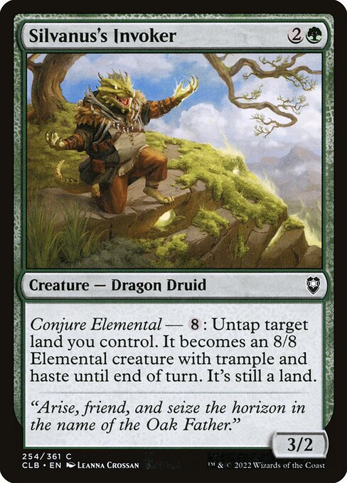 Silvanus's Invoker - Commander Legends: Battle for Baldur's Gate Magic card