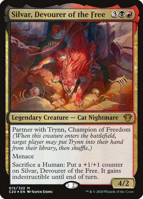 Silvar, Devourer of the Free - Commander 2020 Magic card