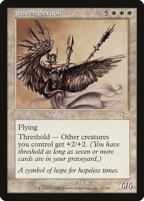Silver Seraph - Judgment Magic card