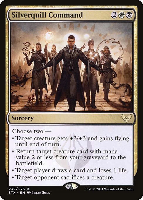 Silverquill Command - Strixhaven: School of Mages Magic card