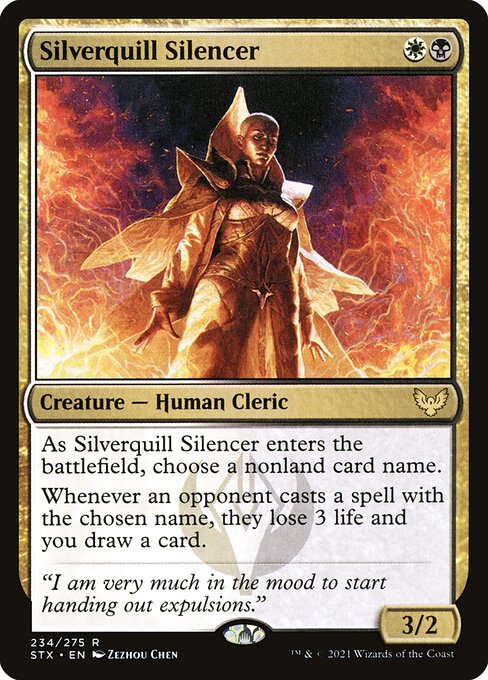 Silverquill Silencer - Strixhaven: School of Mages Magic card