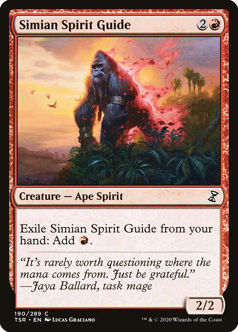 Simian Spirit Guide - Time Spiral Remastered Magic card