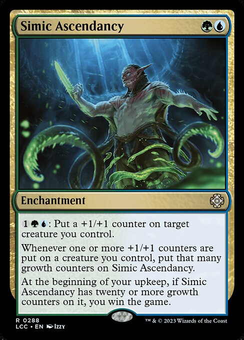 Simic Ascendancy - The Lost Caverns of Ixalan Commander Magic card