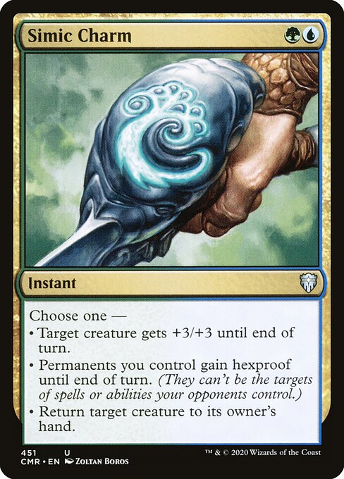 Simic Charm - Commander Legends Magic card