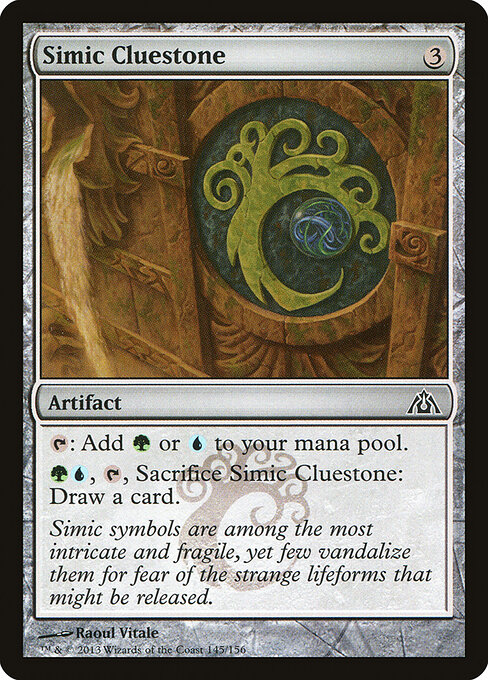 Simic Cluestone - Dragon's Maze Magic card