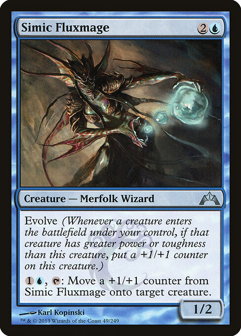 Simic Fluxmage - Gatecrash Magic card