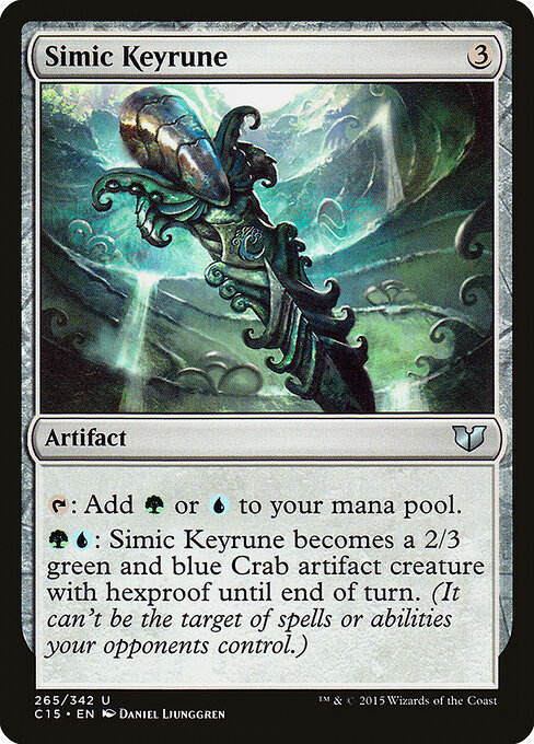 Simic Keyrune - Commander 2015 Magic card