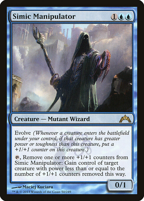 Simic Manipulator - Gatecrash Magic card