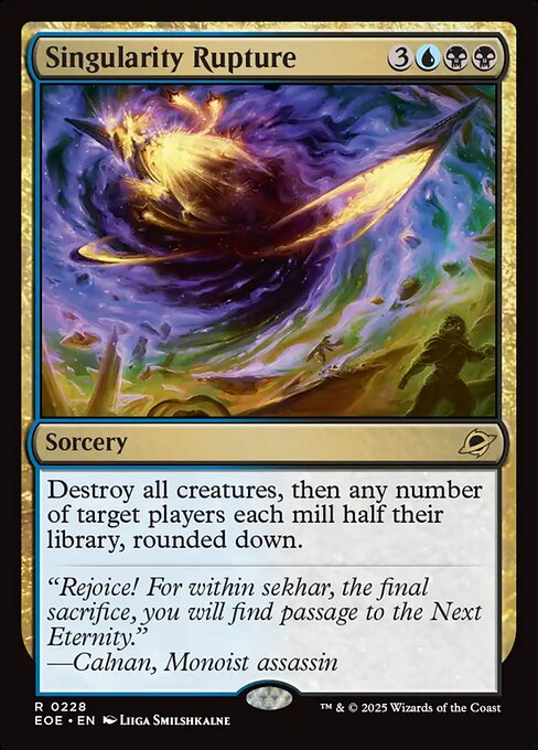 Singularity Rupture - Edge of Eternities Magic card