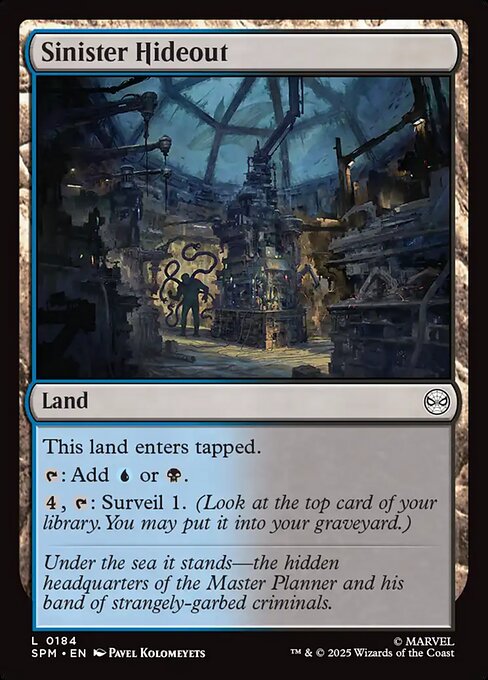 Sinister Hideout - Marvel's Spider-Man Magic card